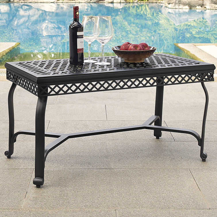 Fleur De Lis Living Nadine Metal Coffee Table & Reviews Wayfair